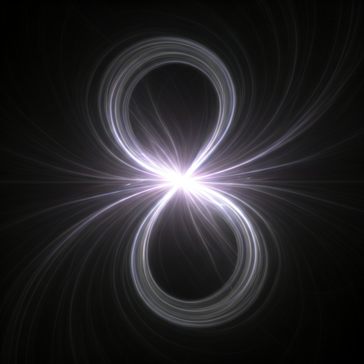 Abstract swirl of soft rose and champagne colored smoke in a dark space