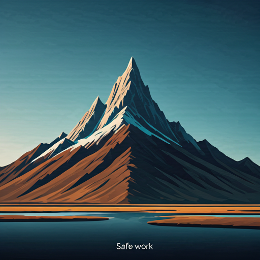 Mountain range in early dawn with soft mist filling the valleys